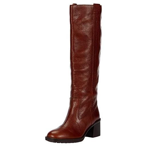 Geox d giulila f, stivali donna, marrone brown, 38.5 eu