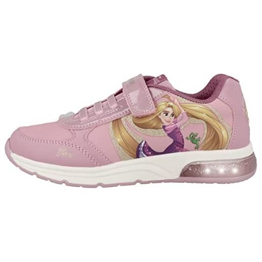Geox j spaceclub girl a, sneakers bambine e ragazze, rosa (pink), 35 eu