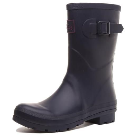 Joules, kelly welly donna mid altezza, blu, 38 eu