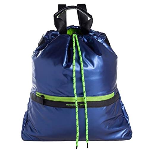 Munich woman x sport backpack blue, bags donna, blu, taglia unica