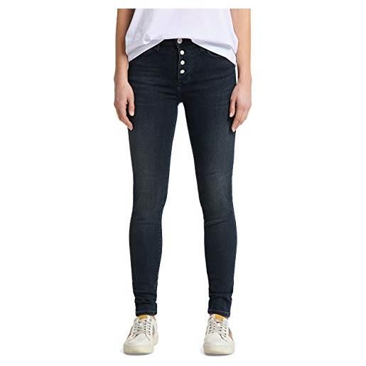 Mustang mia jeggings jeans, mittelblau, 28w/ 30l donna