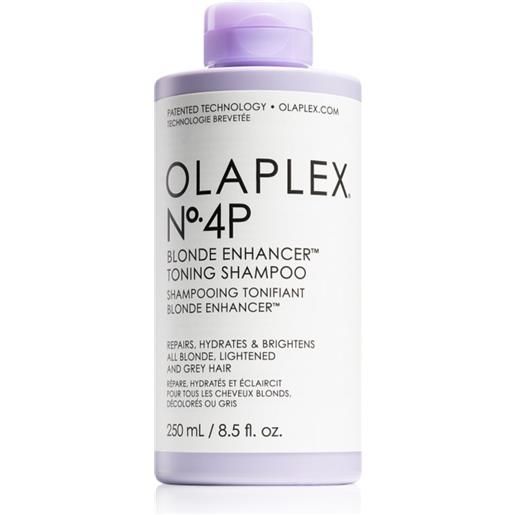 Olaplex n°4p blond enhancer toning shampoo 250 ml