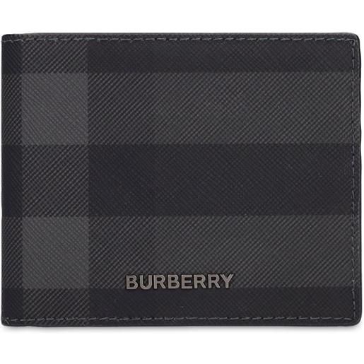 BURBERRY portafoglio in e-canvas check