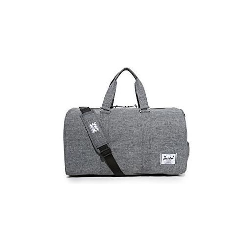 Herschel novel, borsone adulti, raven crosshatch, taglia unica