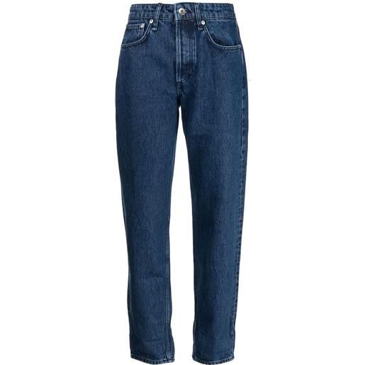 rag & bone jeans affusolati - blu