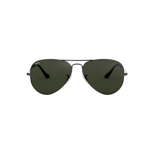Ray-Ban rb3025-001/51-58 occhiali da sole, verde, 58 unisex-adulto