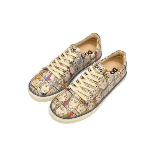 DOGO sneakers, scarpa da ginnastica donna, multicolore, 39 eu
