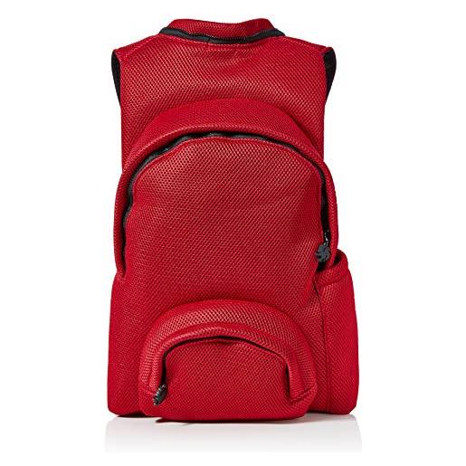 MorikukkoMorikukko hooded backpack airnet red. Unisex - adultozainimulticolore (airnet red)33x8x40 centimeters (w x h x l)