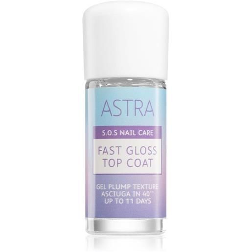 Astra Make-up s. O. S nail care fast gloss top coat 12 ml