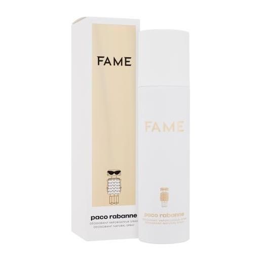 Paco Rabanne fame 150 ml spray deodorante per donna