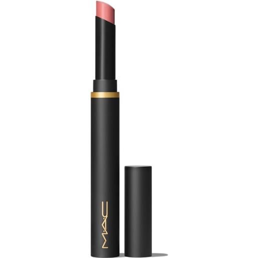 MAC powder kiss velvet blur slim stick peppery pink