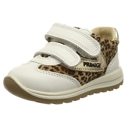 Primigi baby tiguan, scarpe da ginnastica, bianco, 25 eu