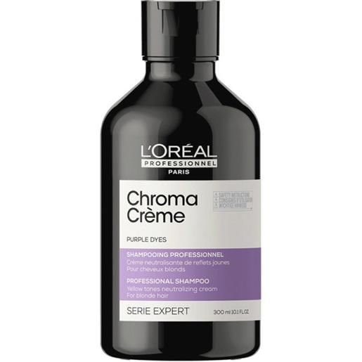 L'Oréal Professionnel chroma creme purple shampoo 300ml - shampoo anti-giallo capelli biondi