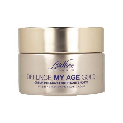 ICIM (BIONIKE) defence my age gold crema intensiva fortificante notte 50 ml