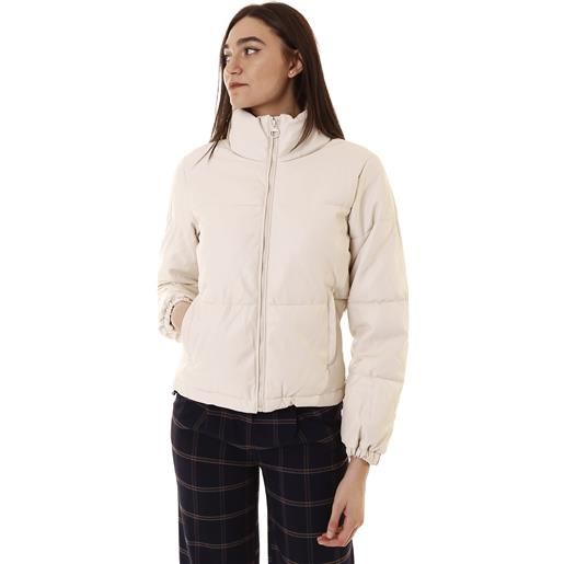 BUNF jkt ecopelle imbottito piumino donna