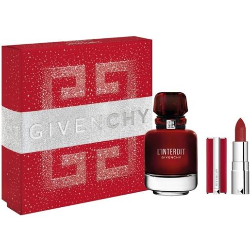 Givenchy cofanetto Givenchy interdit rouge eau de parfum