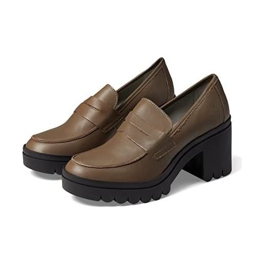 Fly London toky803fly, mocassino donna, tortora, 41 eu