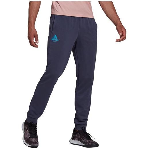 Adidas cat graphic pants blu l uomo