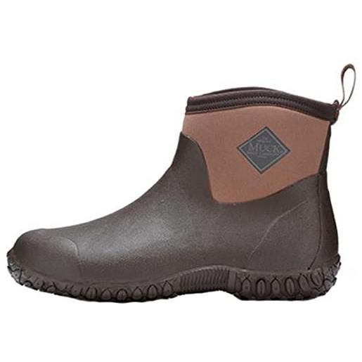 Muck Boots apex mid zip, stivali in gomma uomo, black/dark shadow, 41 2/3 eu