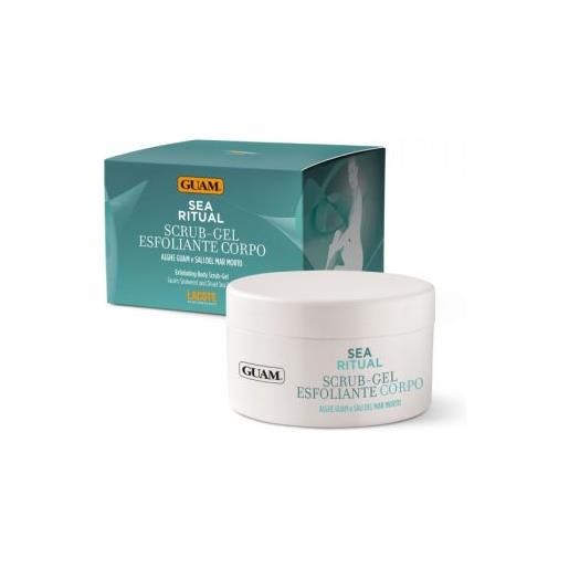 LACOTE Srl guam - sea ritual scrub-gel esfoliante corpo esfoliante e illuminante 250ml, trattamento esfoliante per una pelle luminosa