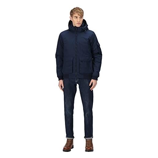 Regatta giacca uomo faizan impermeabile e traspirante - cappotto con isolamento thermoguard, cappuccio e multitasche