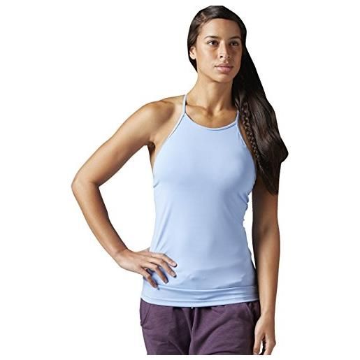 Reebok y long p, reggiseno sportivo donna, multicolore (galaxy), 2xs