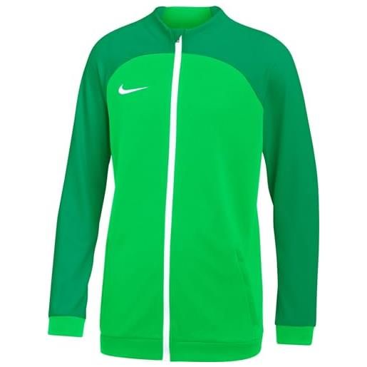 Nike y nk df acdpr trk jkt k giacca, verde risparmio/verde scuro/bianco, 12-13 anni unisex-bambini e ragazzi
