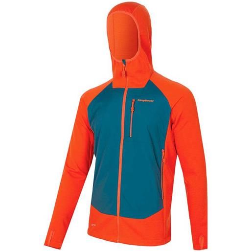 Trangoworld trx2 hybrid lt pro jacket arancione, blu l uomo
