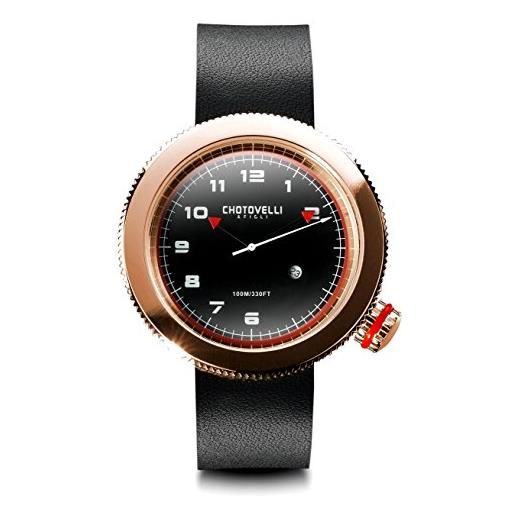 Chotovelli Ts 7900-9 Big Pilot, Da Uomo - Orologi