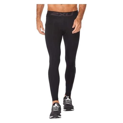 2XU collant a compressione di accensione, nero/nero, xl