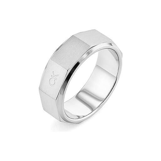 Calvin Klein anello da uomo collezione latch - 35000316f