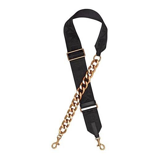 Liebeskind fancy strap 2 gold, spallacci lunghi donna, nero, one. Size (hxbxt 6cm x 140cm x 0.5cm)