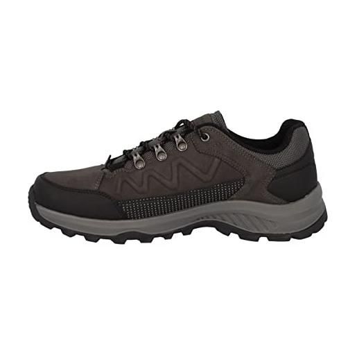 TOM TAILOR 4282801, scarpe da ginnastica uomo, nero coal, 43 eu