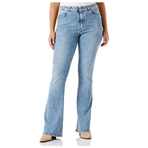 United Colors of Benetton pantalone 4orhde00f jeans, nero denim 800, 31 donna