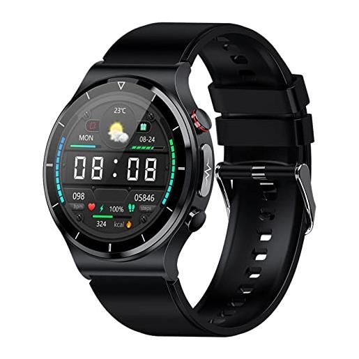 ZGZYL e88 smart orologio con termometro/pressione sanguigna/ossigeno del sangue/ecg/monitoraggio della frequenza cardiaca orologio da watch watch watch watch watch sportivo impermeabile, a