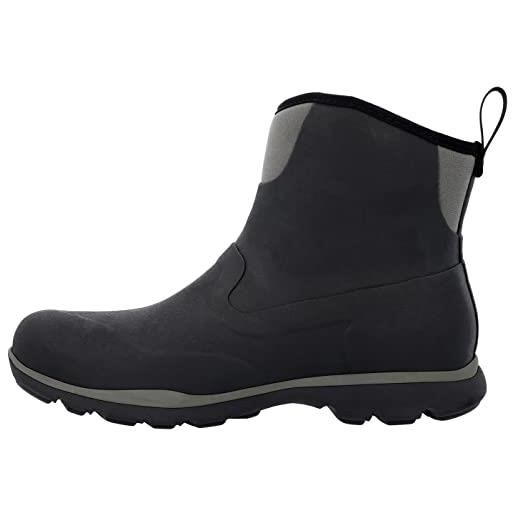 Muck Boots excursion pro mid, stivali di gomma uomo, nero (black/gunmetal), 43 eu