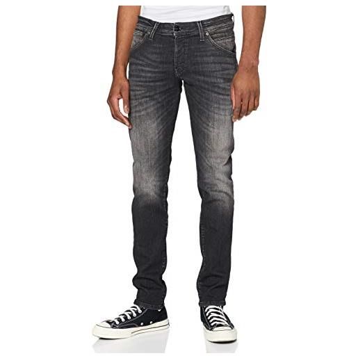 JACK & JONES jjiglenn jjfox bl 655 50sps noos, jeans, nero (black denim), 32w / 32l