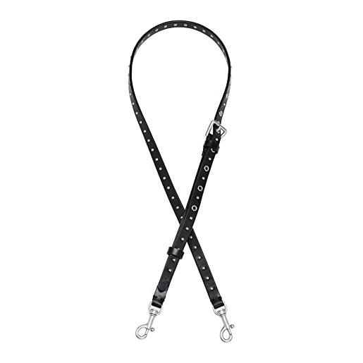 Liebeskind strap stud silver, spallacci lunghi donna, nero, one. Size (hxbxt 1.5cm x 110cm x 0.5cm)