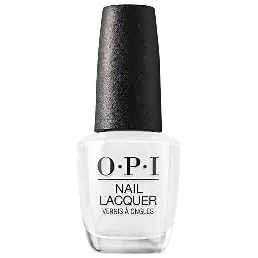 OPI nail lacquer | smalto per unghie, alpine snow | bianco, 15ml