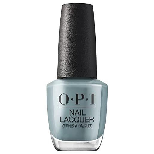 OPI nail lacquer | smalto per unghie, collezione hollywood | destined to be a legend | grigio/verde, 15ml
