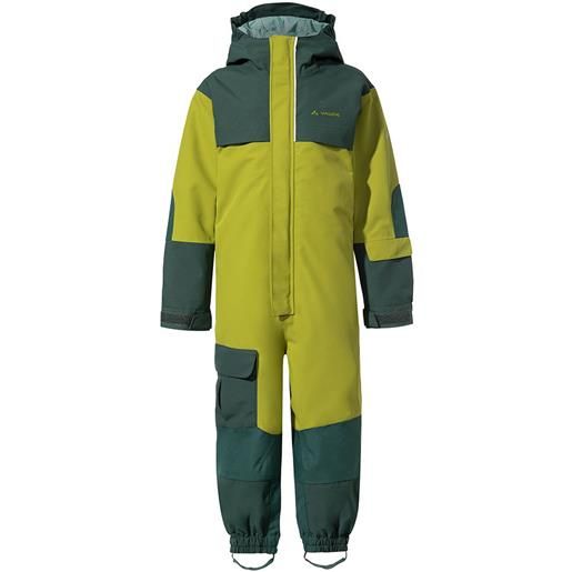 Vaude snow cup overall suit verde 104 cm ragazzo