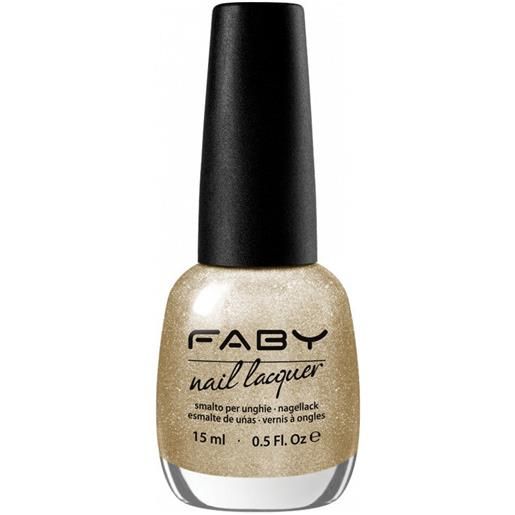 FABY nail lacquer smalto e-gold