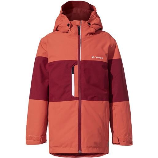 Vaude snow cup jacket arancione 98 cm ragazzo