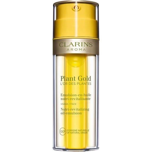 Clarins aroma plant gold l'or des plantes emulsion-en-huile nutri-revitalisante 35 ml