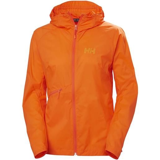 Helly Hansen rapide windbreaker jacket arancione xs donna