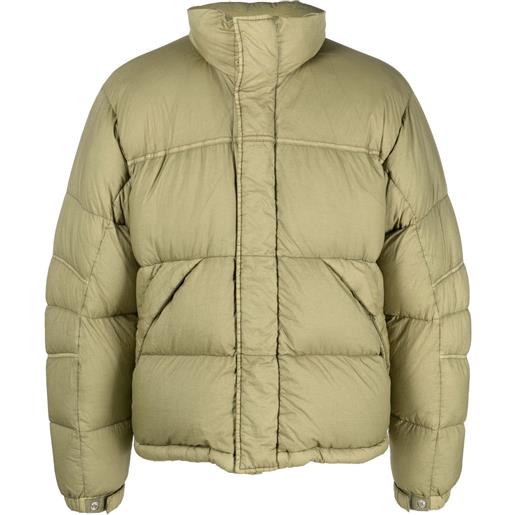Ten C piumino trapuntato - verde