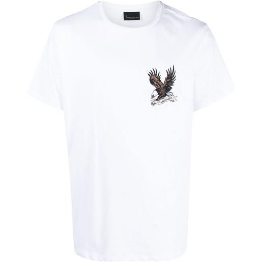 Billionaire t-shirt con stampa - bianco