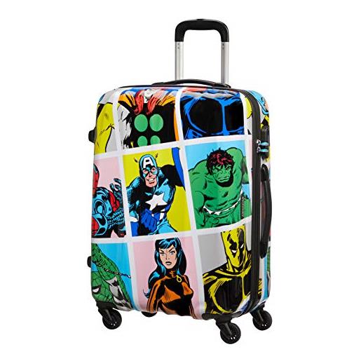 American Tourister (marvel legends, equipaje maletas unisex adulto, multicolored pop art), m 65 cm - 62.5 l