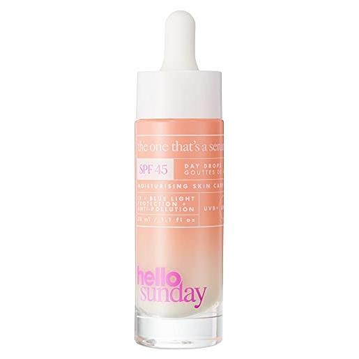 Hello Sunday the one that's a serum face drops spf45 150 ml