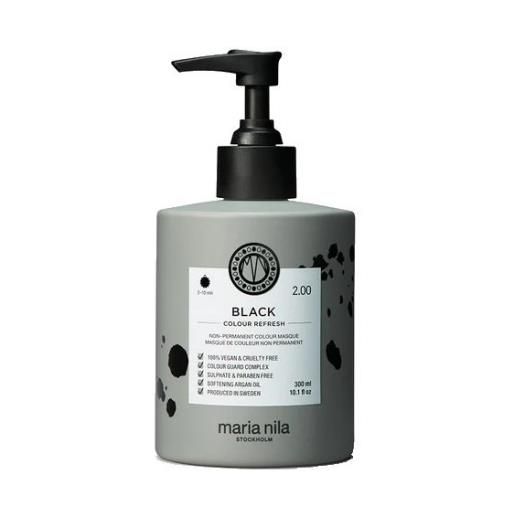 MARIA NILA colour refresh black - maschera colorante nutriente 300 ml